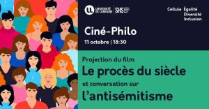 Projection du film Le procès du siècle et conversation sur l'antisémitisme